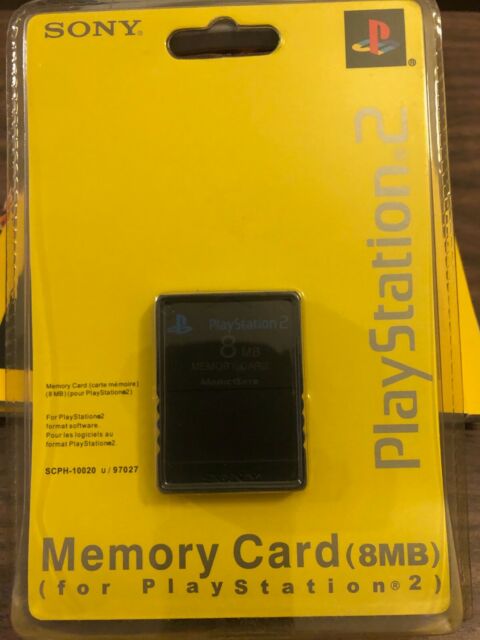 ps2 memory cards for sale